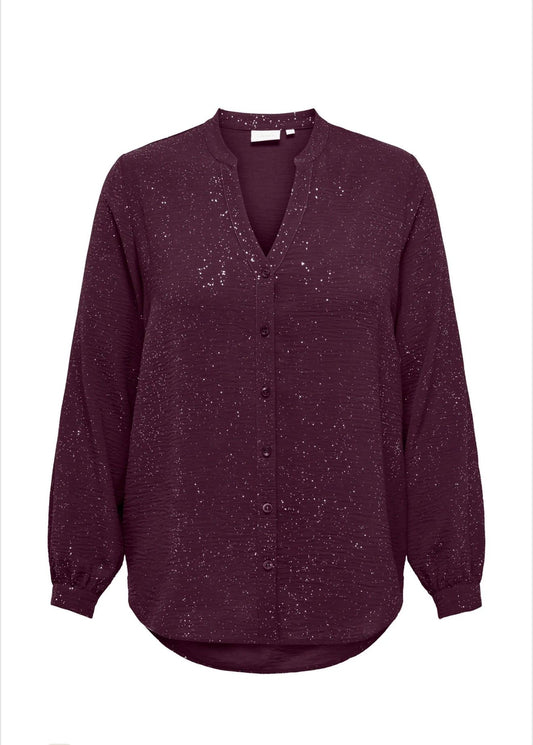 ONLY Carjosee Shirt | Wine