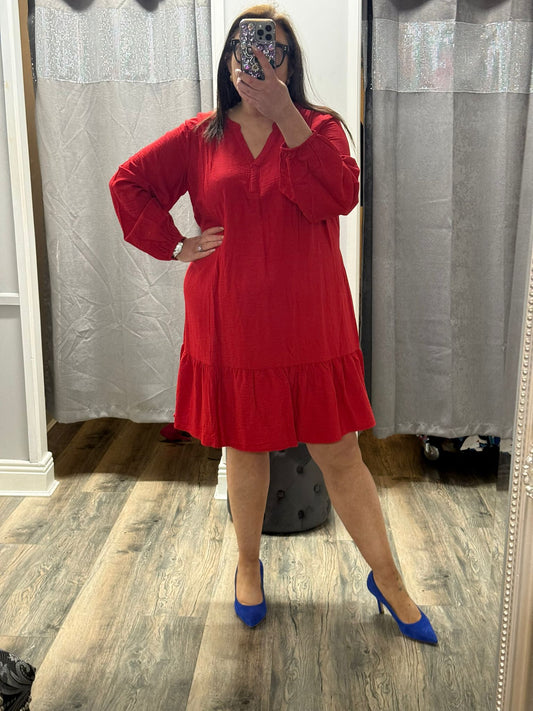 Vero Moda Red Dress