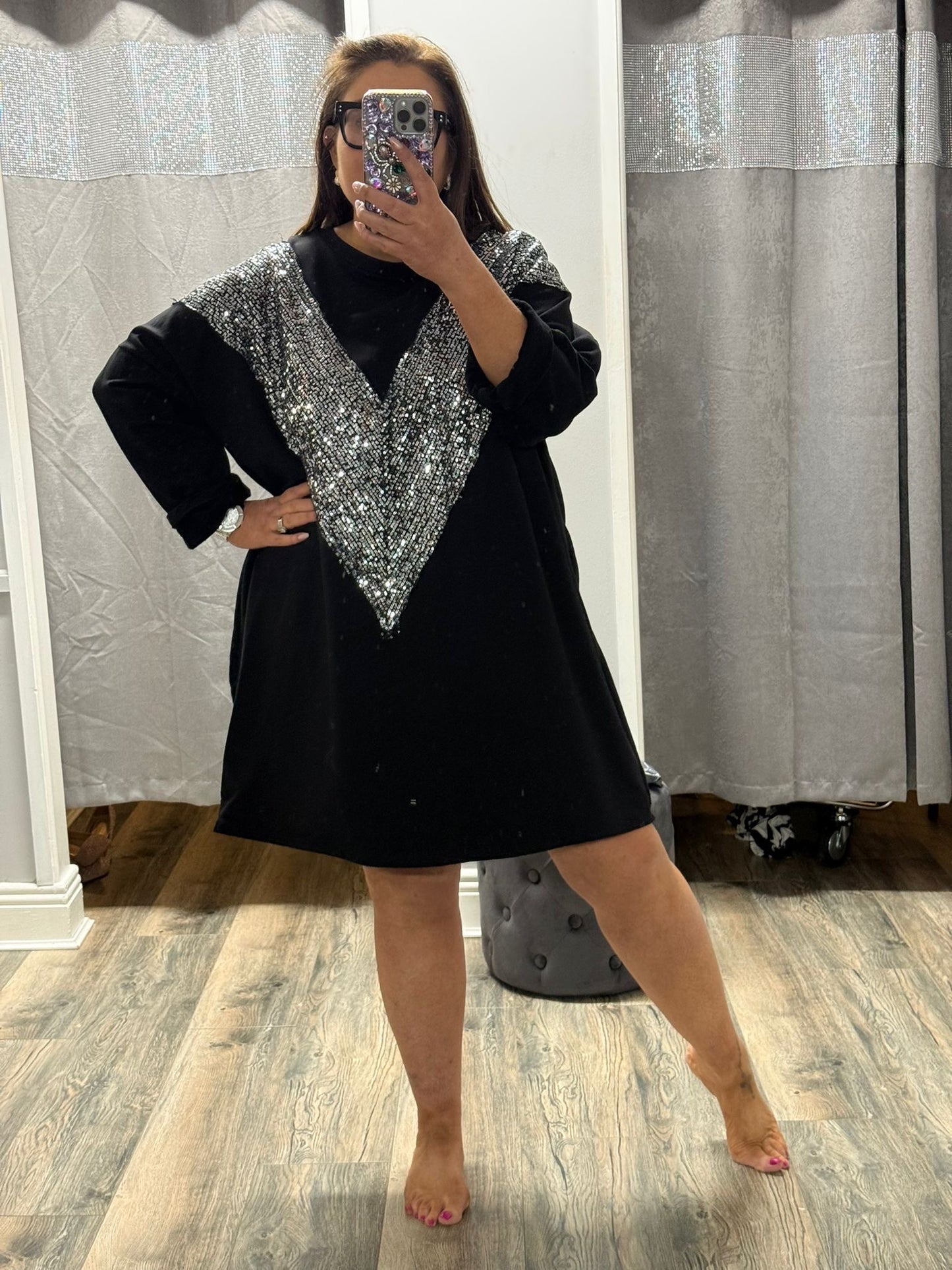 Kylie Sweatshirt Dress