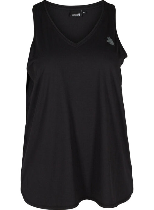 Zizzi Active V Neck Sports Top | Various
