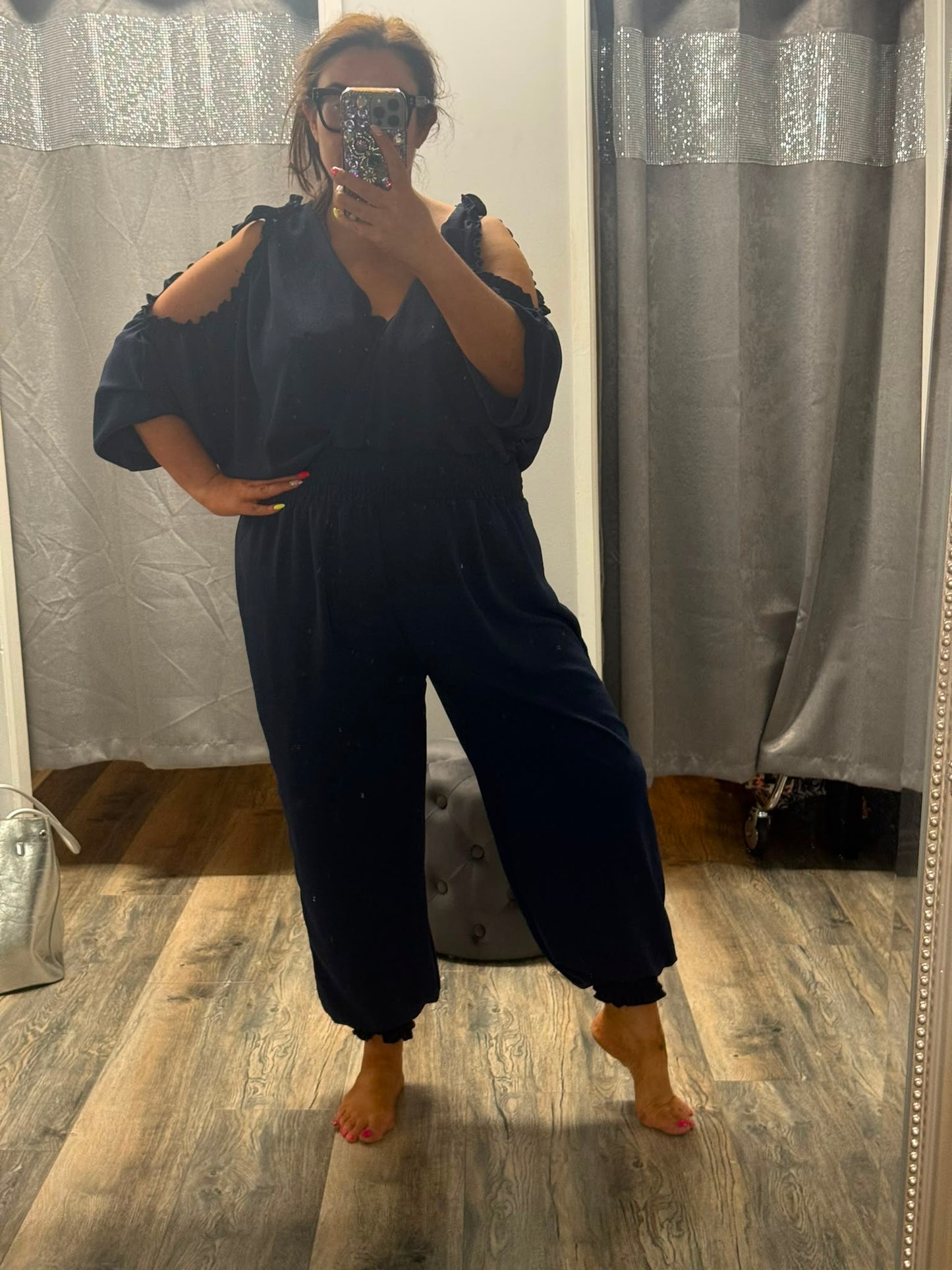 Ruffle Jumpsuit