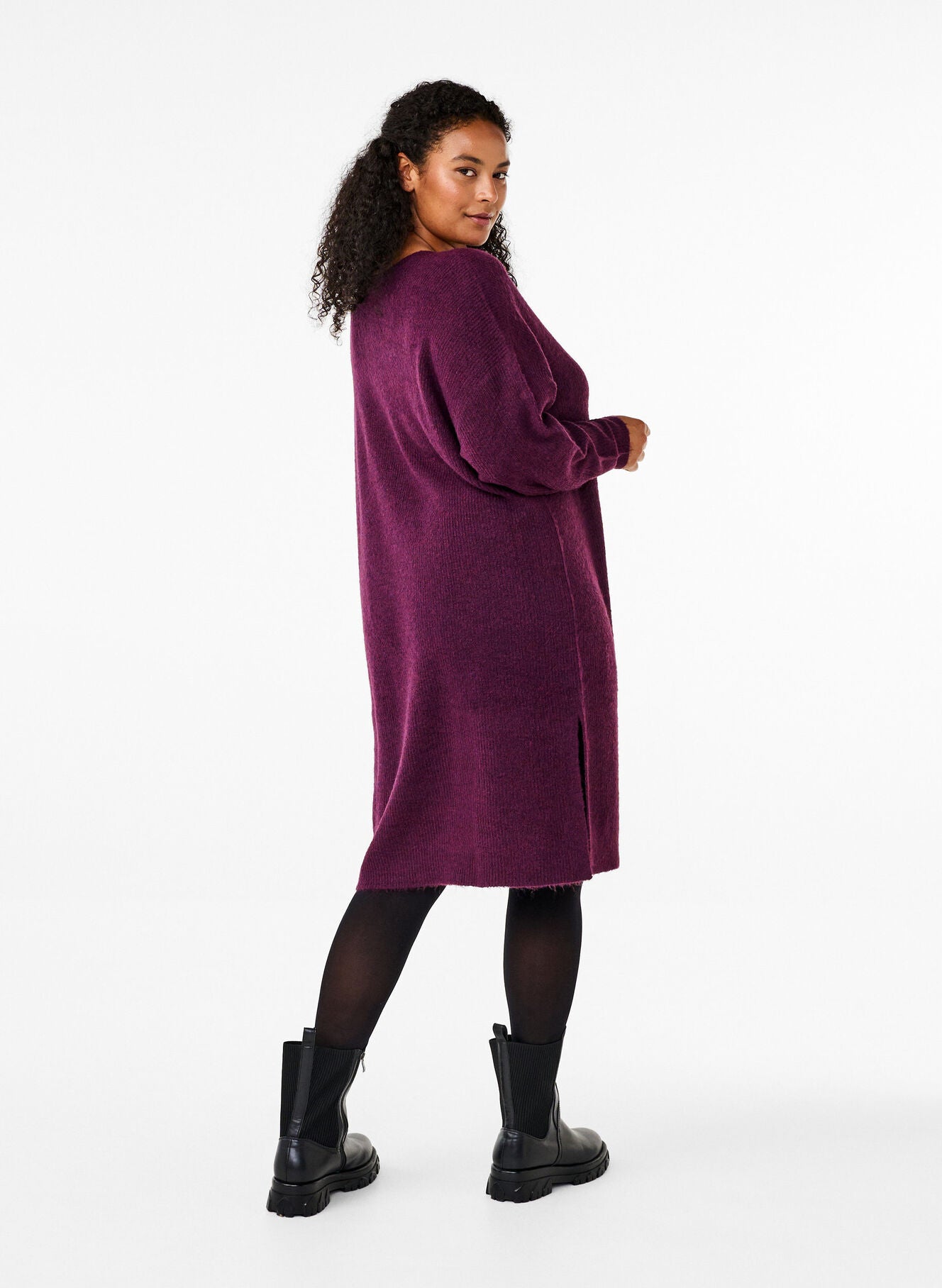 Zizzi Camaya Knitted Dress