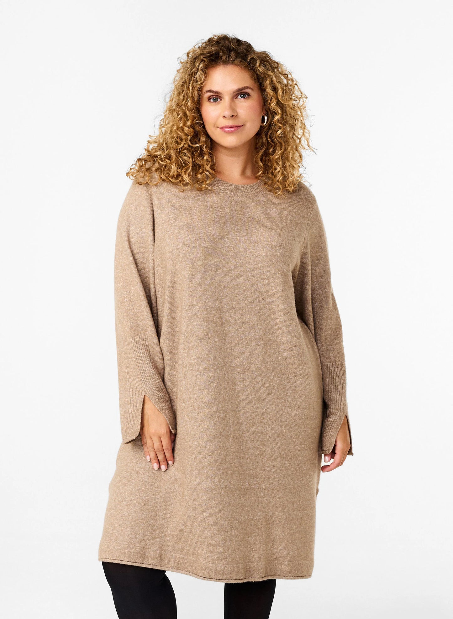 Zizzi Cavista Knitted Dress