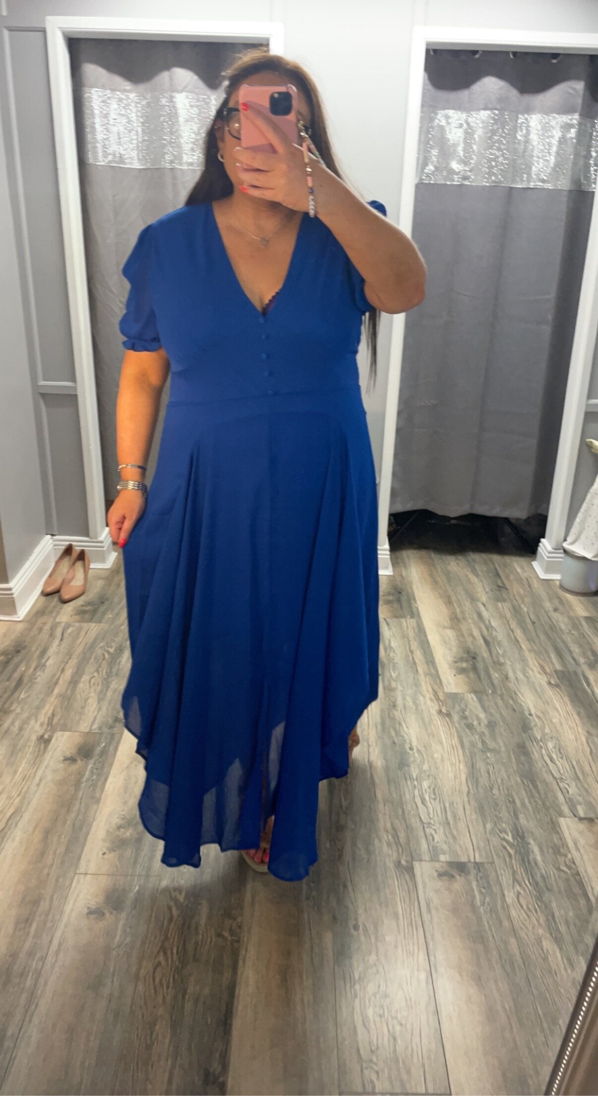 Anna Dress | Blue