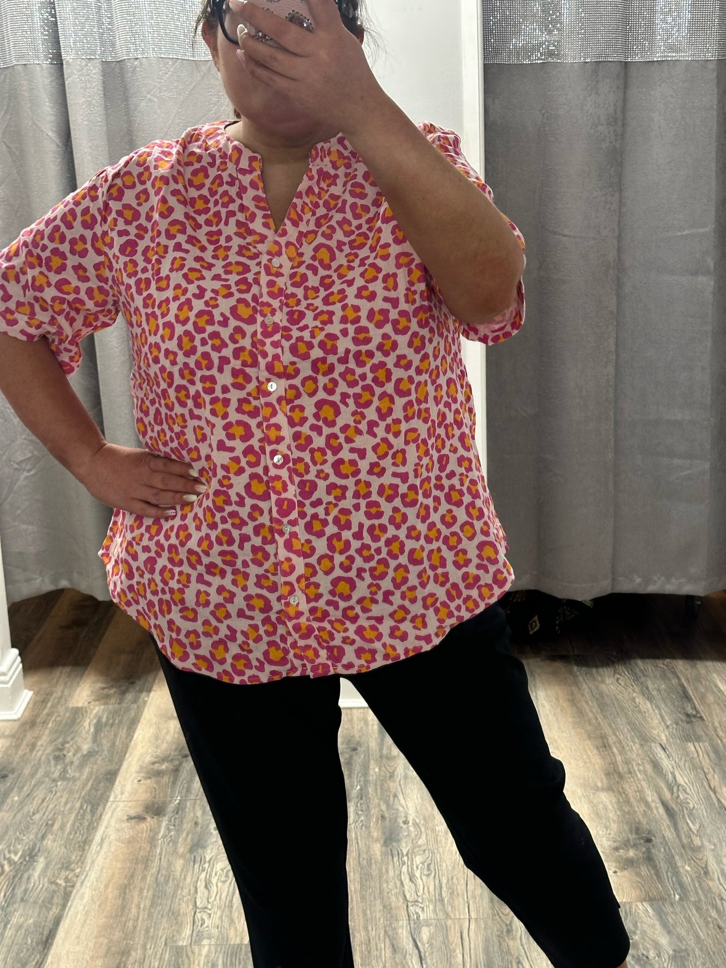 ONLY Leopard Print Blouse