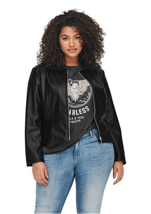 ONLY Carsaramy Faux Leather Jacket