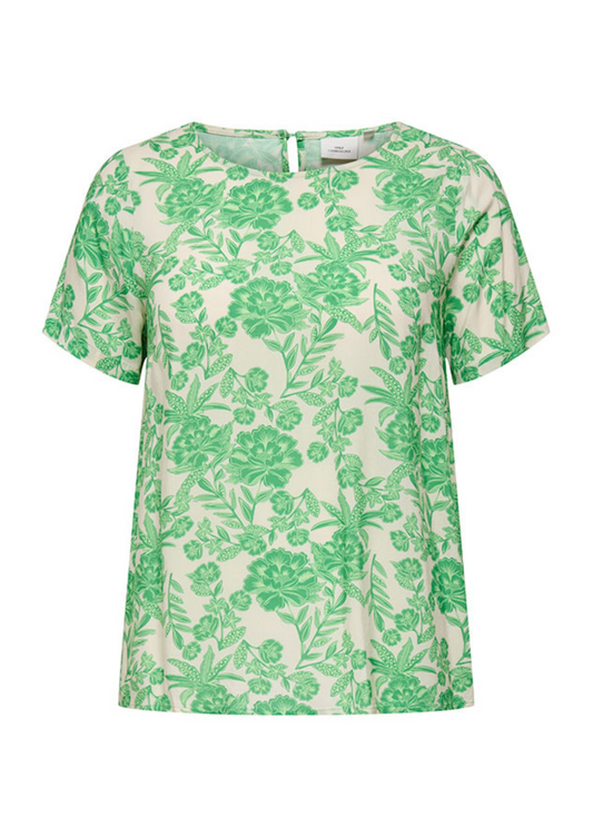 ONLY Carmarrakesh Green Top