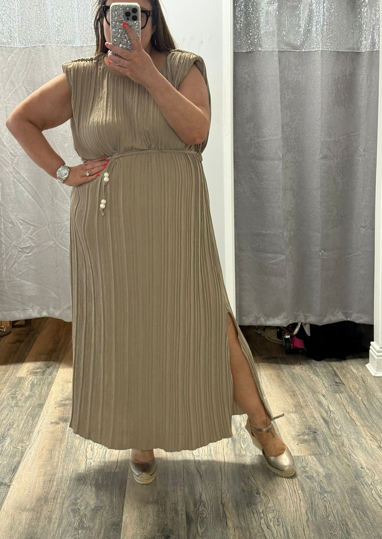 Pleated Dress