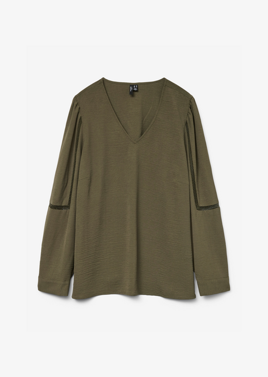 Vero Moda VMCALVA Top | Green