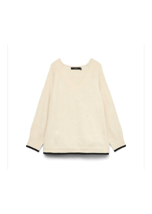 Vero Moda VMCAQUARIUS Jumper | Cream