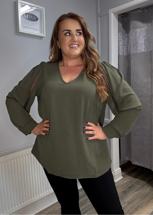 Vero Moda VMCALVA Top | Green