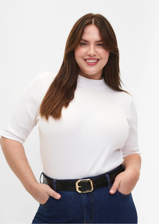 Zizzi Gold Buckle Belt