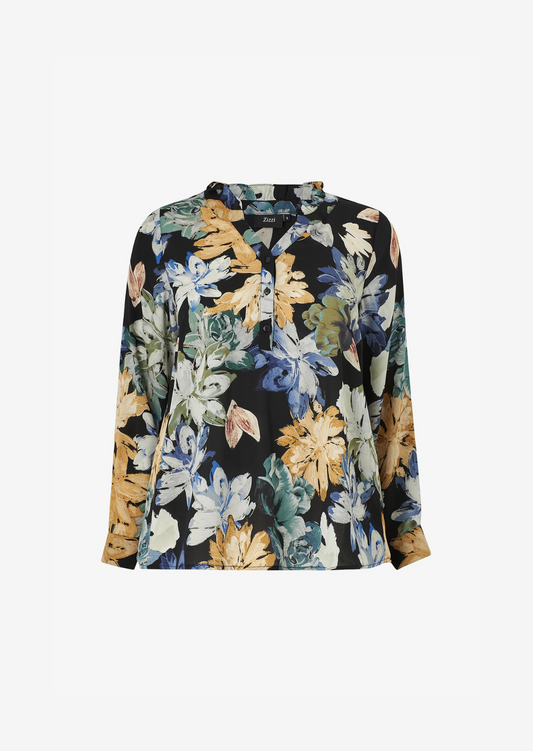 Zizzi Maria Top | Yellow