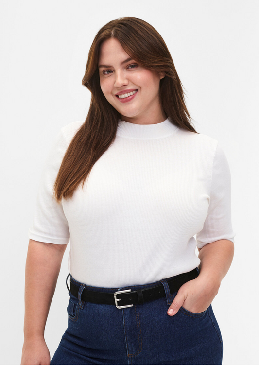 Zizzi Leather Mix Belt