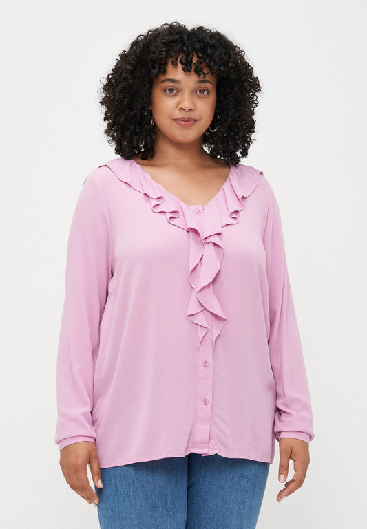 ONLY CARKANA Ruffle Shirt
