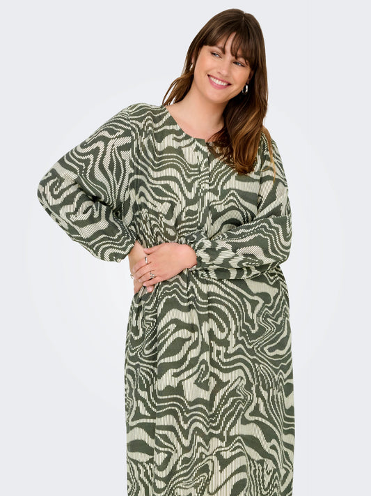 ONLY CARTHILDA Dress | Green