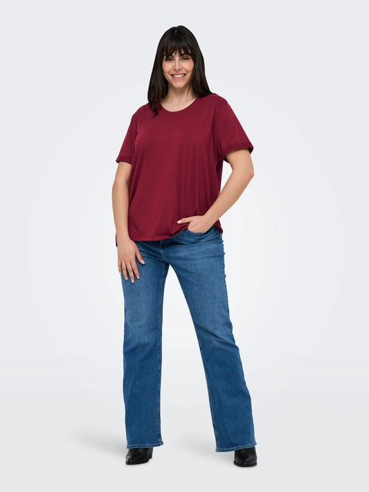 ONLY Carmoster T Shirt | Wine