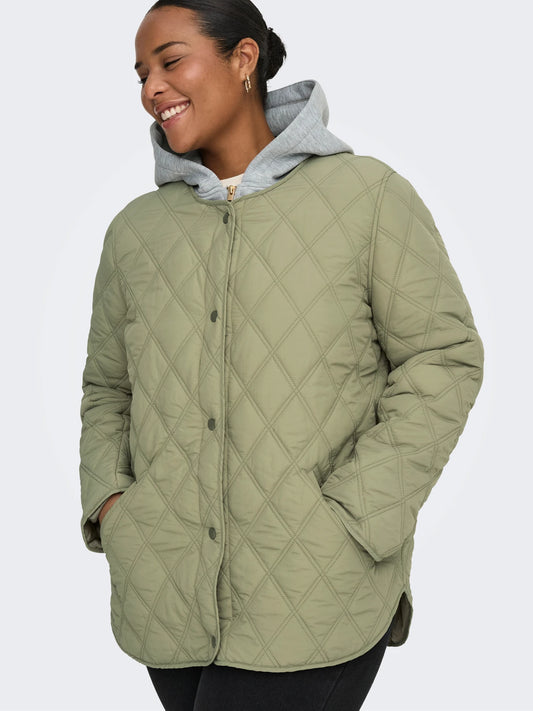 ONLY Carrissa Life Hood Quilted Jacket