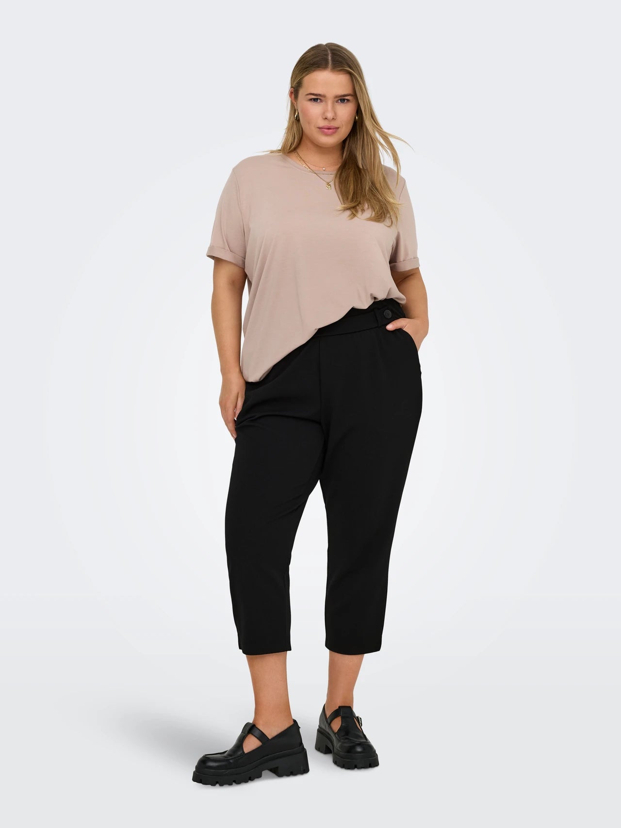 ONLY CARSANIA Regular Fit Capri Trousers