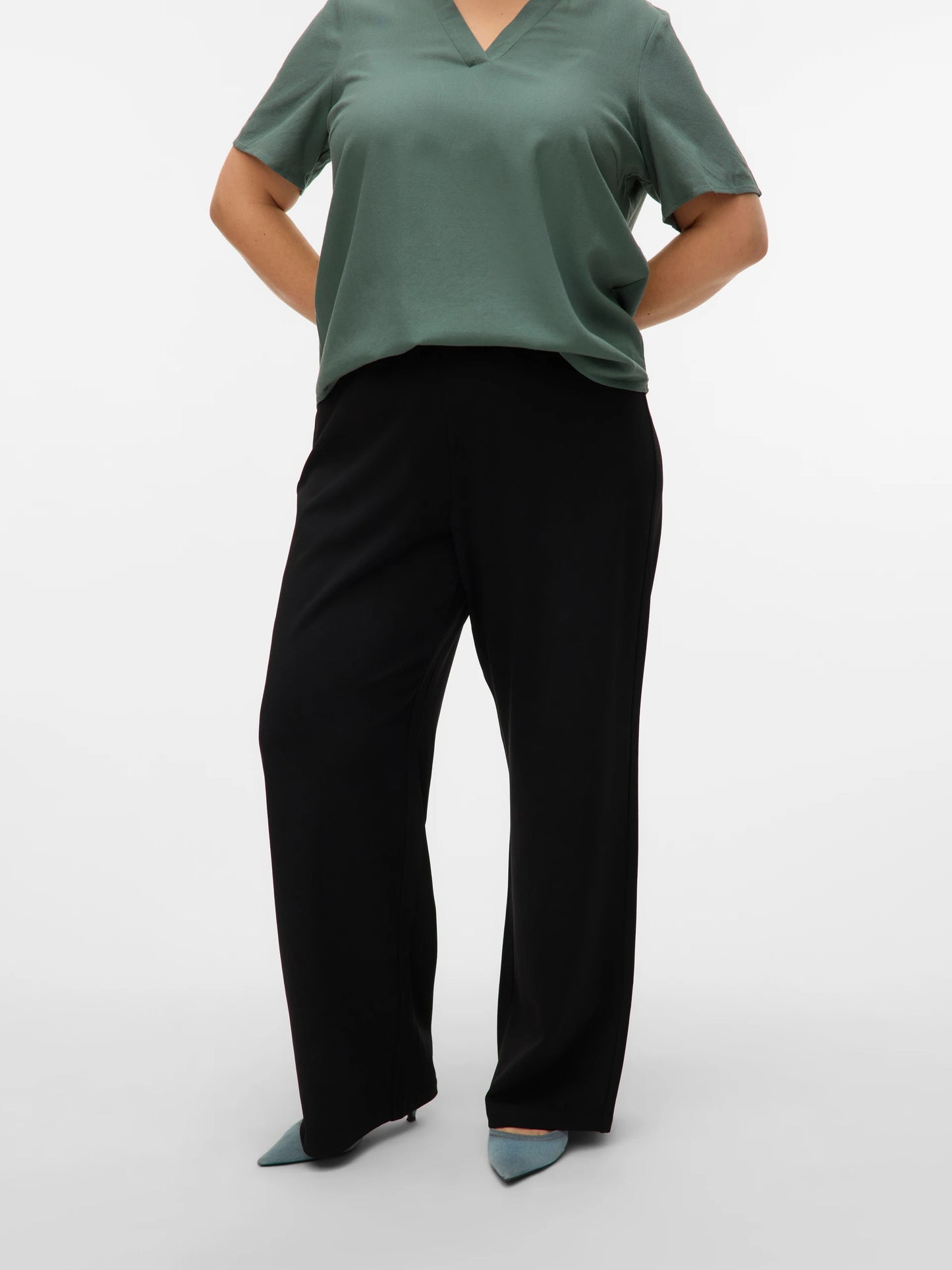 Vero Moda VMCBERLIN Mid Waist Trousers