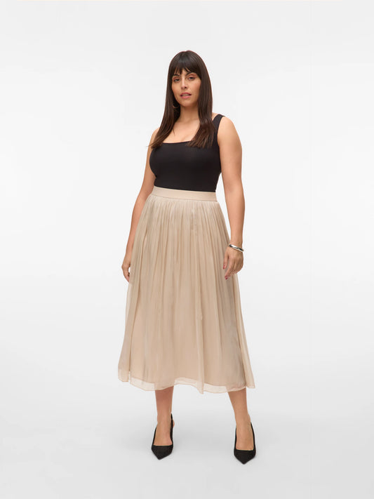 Vero Moda VMCVIPS Mid Waist Long Skirt