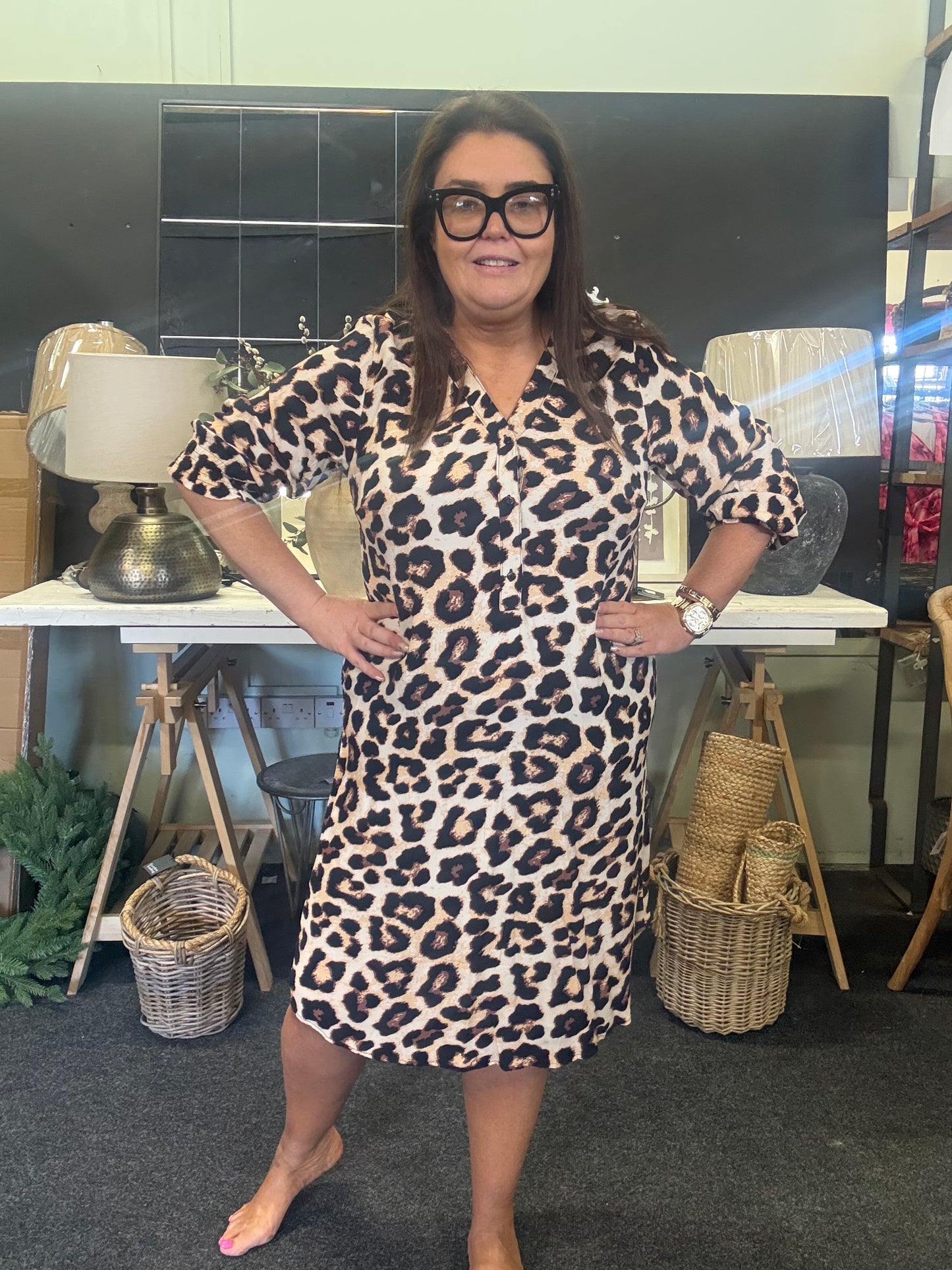 Zizzi Animal Print Tunic