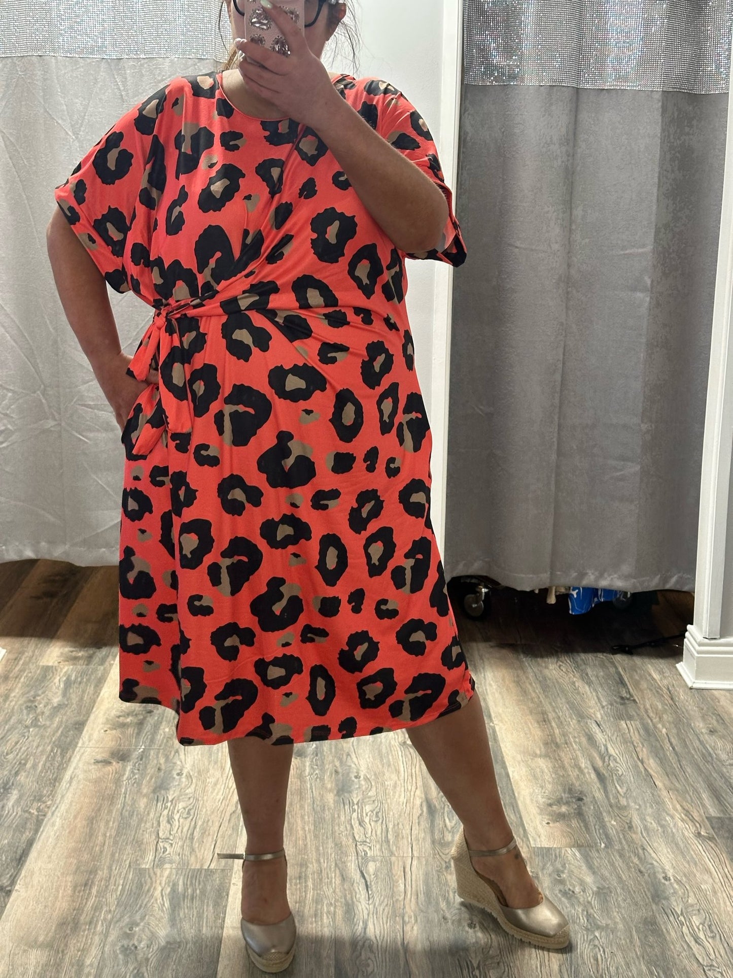 Animal Print Dress