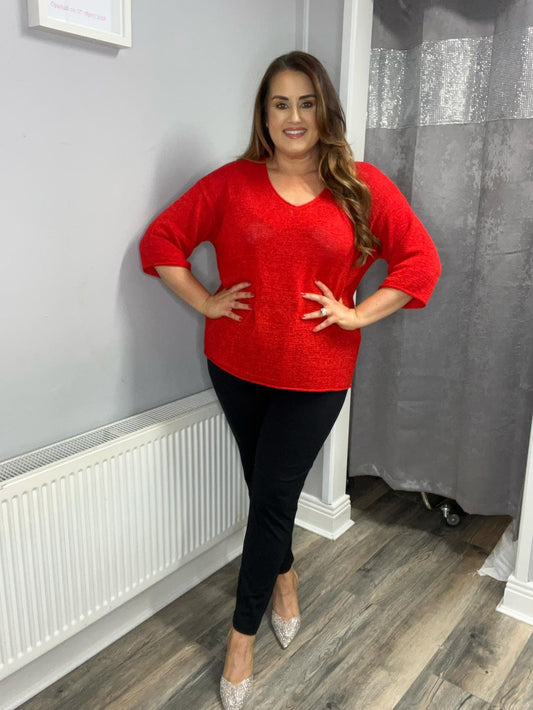 Only Bright Red Top