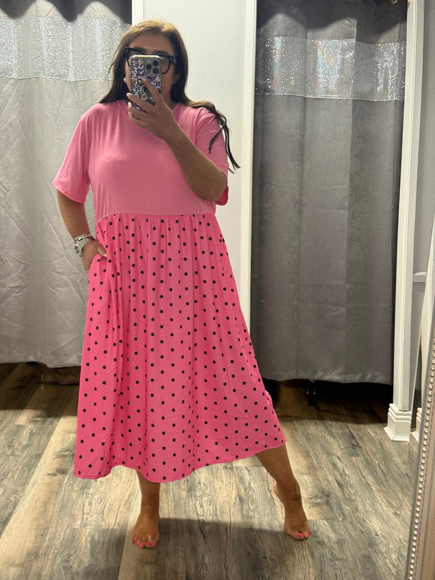 Sandy Dot Dress