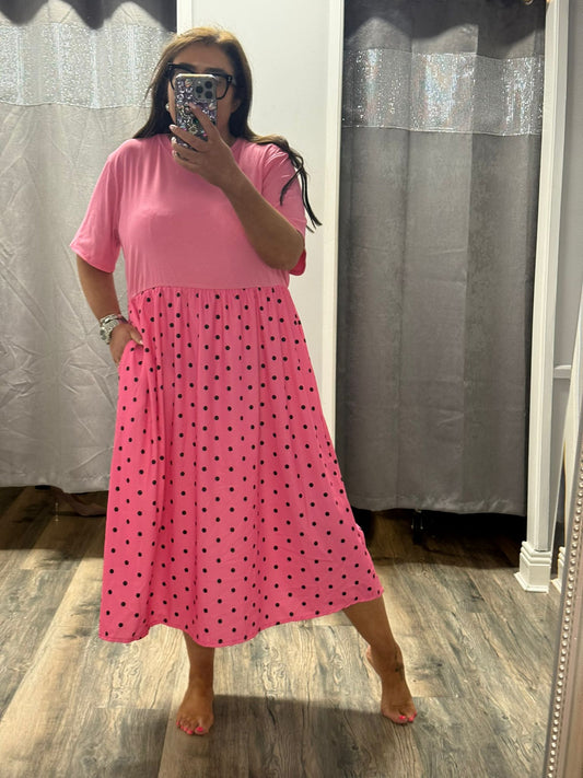 Sandy Dot Dress