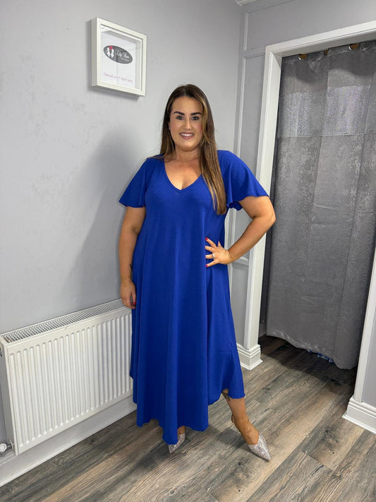 Curviss Summer Dress | Blue