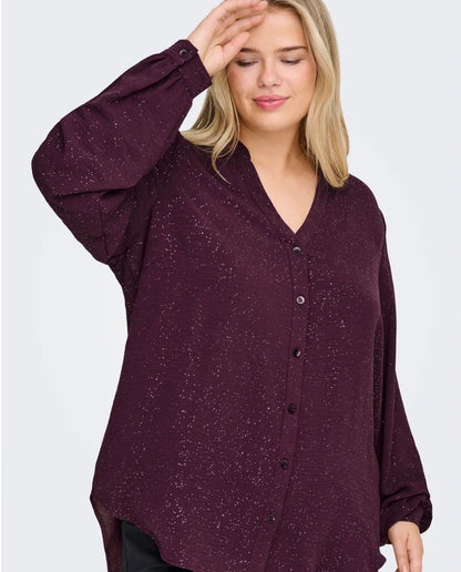 ONLY Carjosee Shirt | Wine