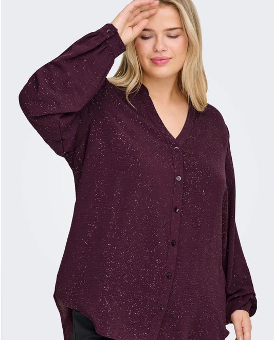 ONLY Carjosee Shirt | Wine