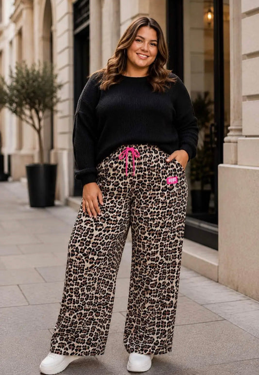 Animal print pants