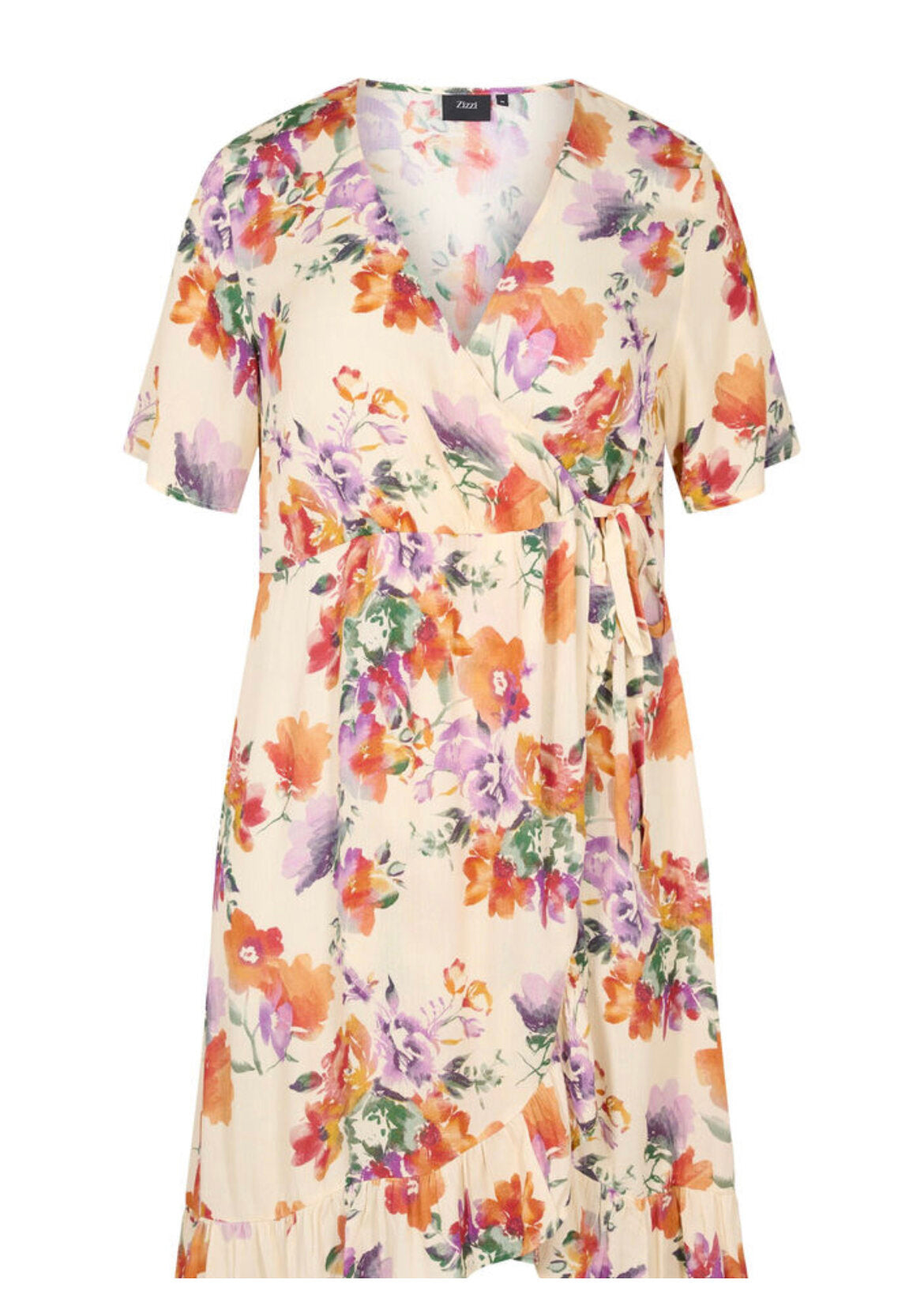 Zizzi Vera Wrap Dress