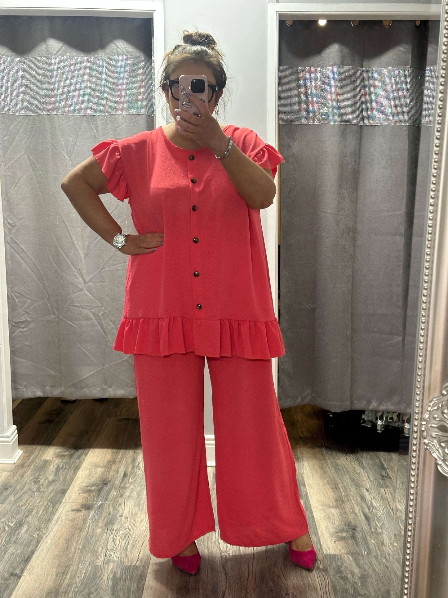 Buttoned Twin Set