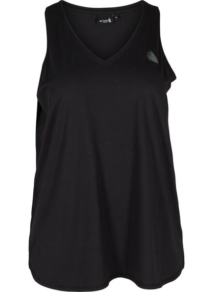 Zizzi Active V Neck Sports Top | Various