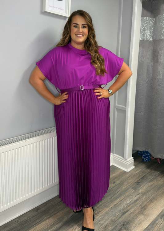 Denise Dress | Magenta