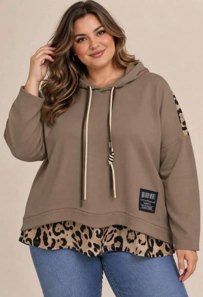 Animal Print Hoody