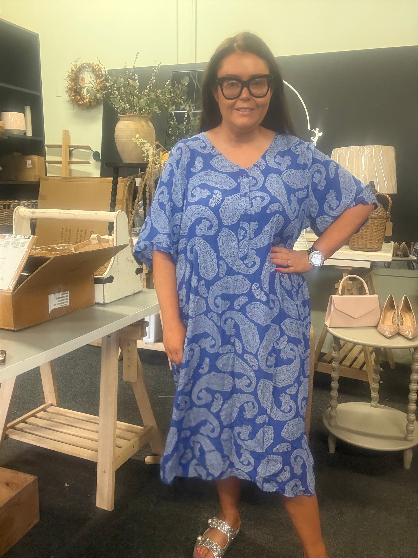 Zizzi Paisley Dress size 22-24