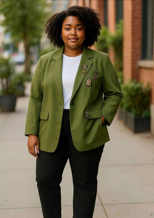 Badged Blazer