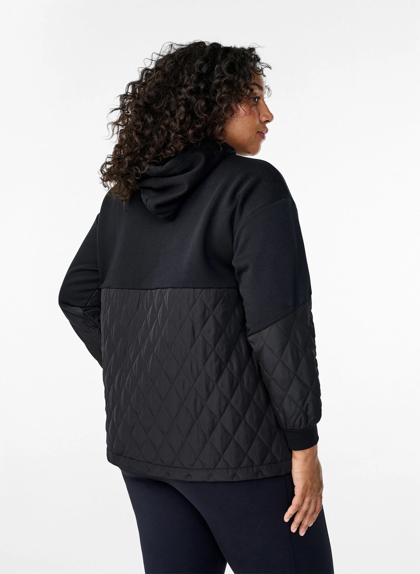 Zizzi Quilted Hoody