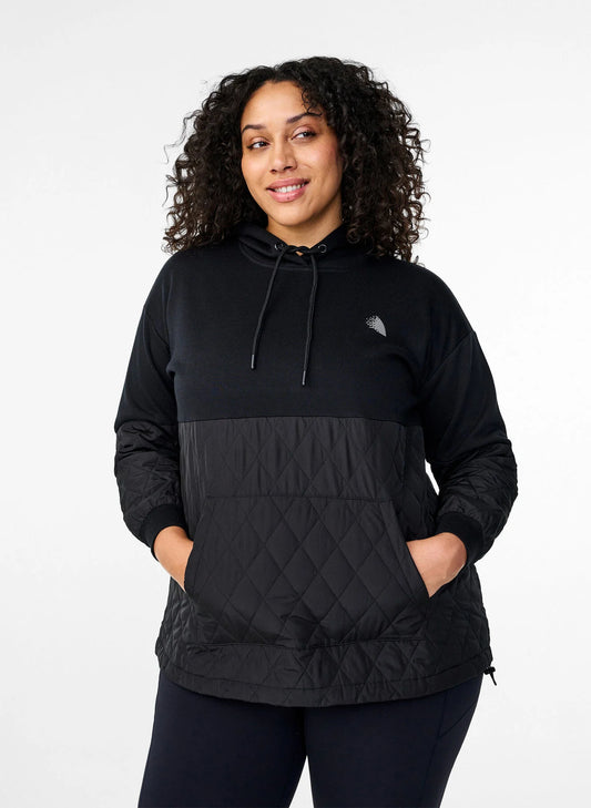 Zizzi Quilted Hoody