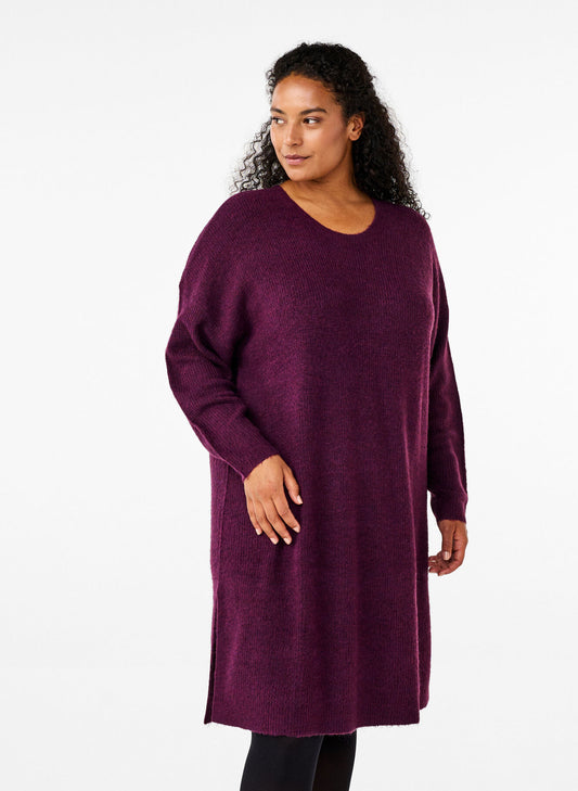 Zizzi Camaya Knitted Dress