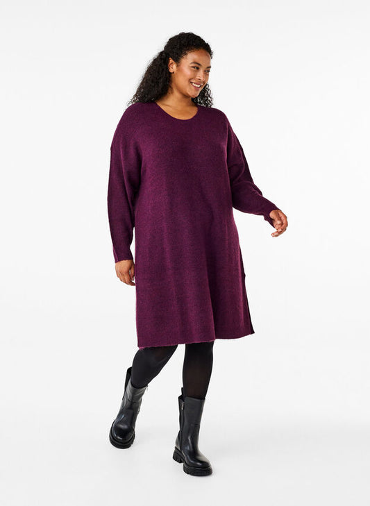 Zizzi Camaya Knitted Dress