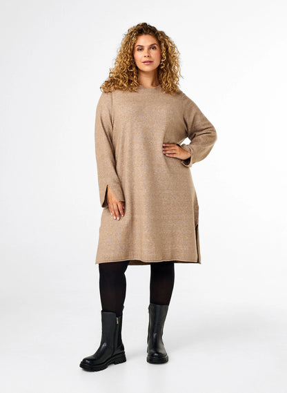 Zizzi Cavista Knitted Dress