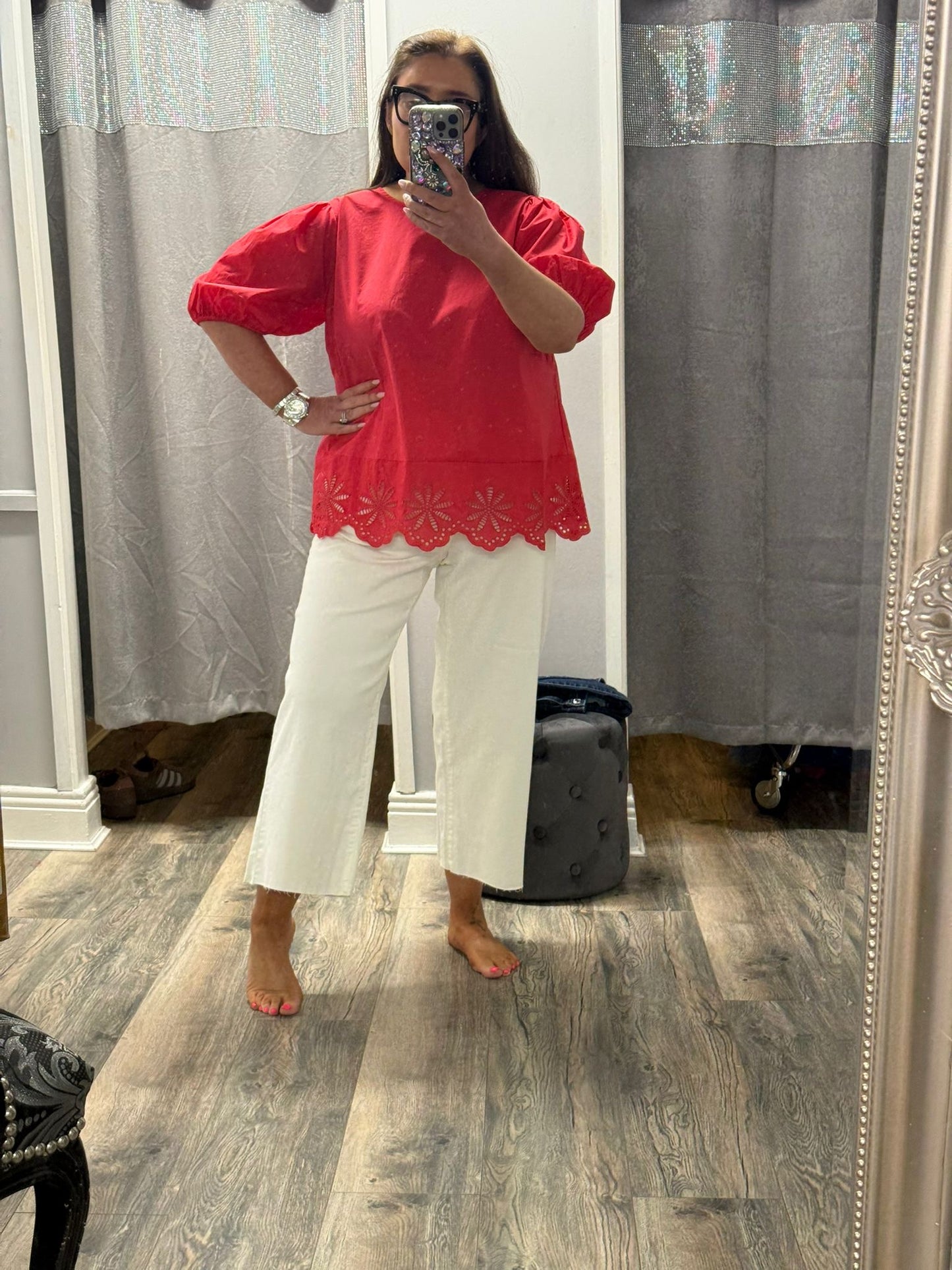 Vero Moda VMCWILD Cropped Jeans