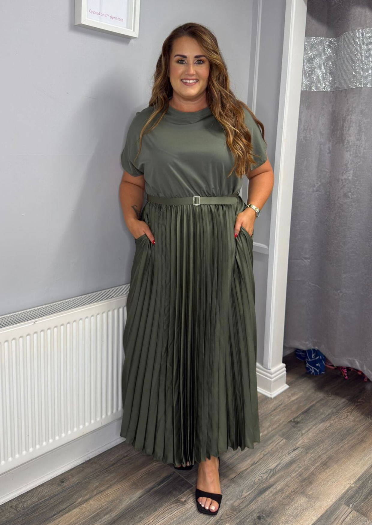 Denise Dress | Khaki