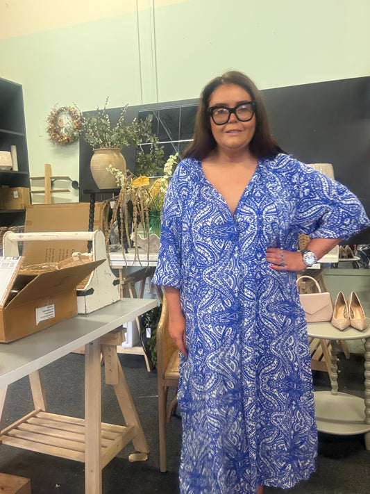 Carsonya Paisley Dress
