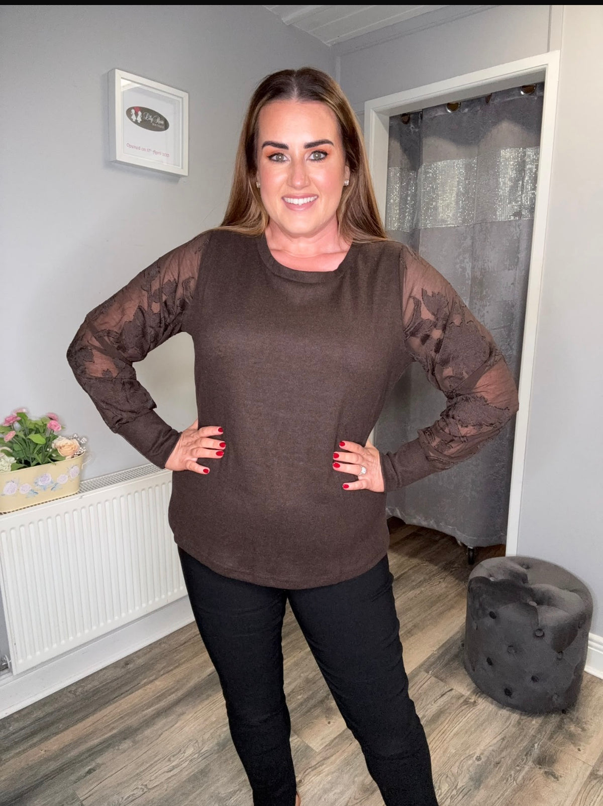 Caramilla Brown Blouse